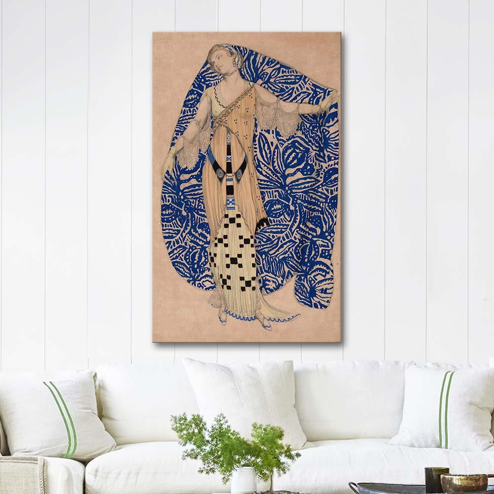 Fantaisie sur un Costume Moderne, Dioné by Leon Bakst as Art Print