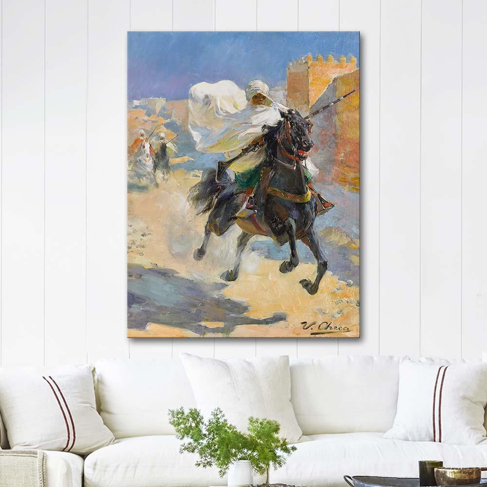 Fantasia by Ulpiano Checa y Sanz as Art Print