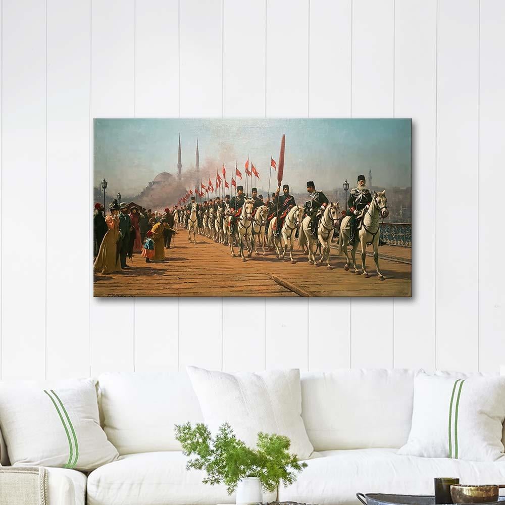 Fausto Zonaro Ertugrul Cavalry Regiment Art Print
