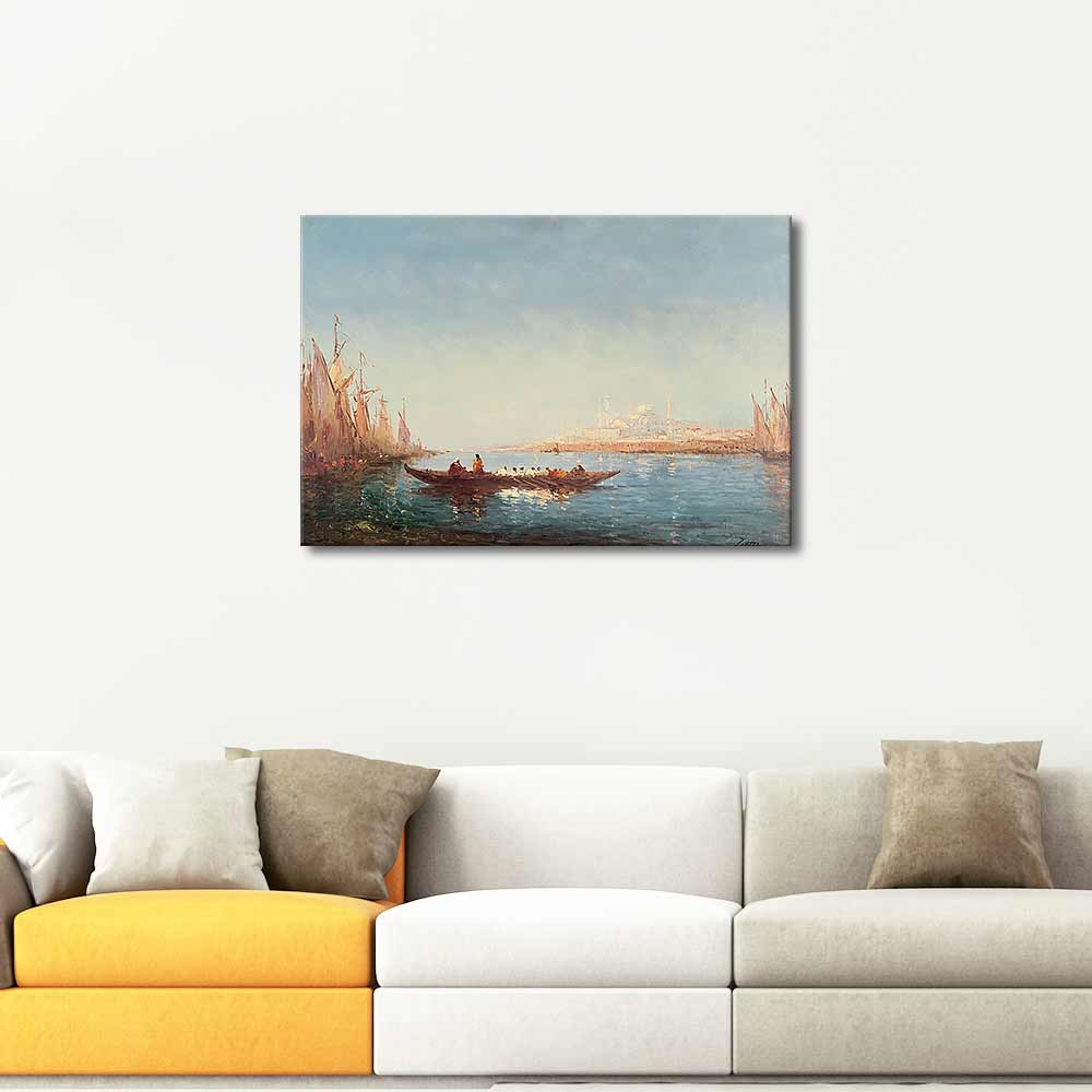 Felix Ziem The Bosphorus Art Print