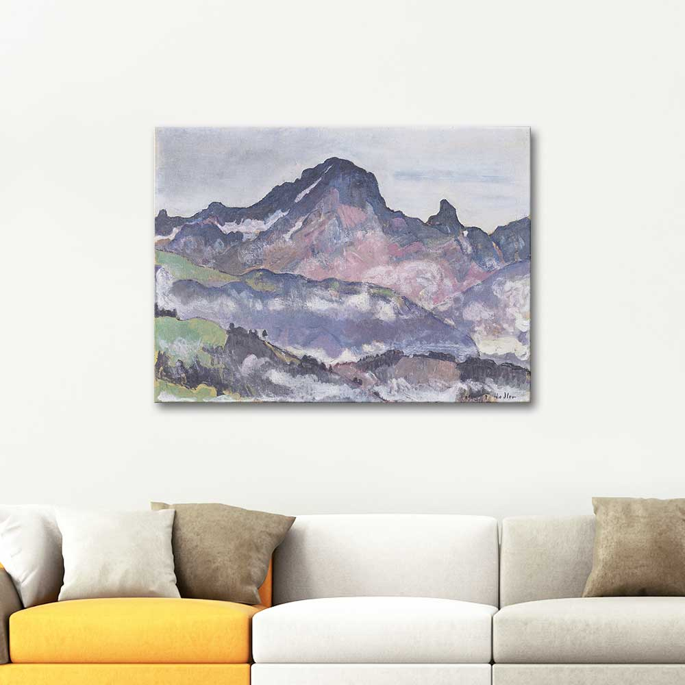 Ferdinand Hodler From Le Grand Muveran Villars Art Print