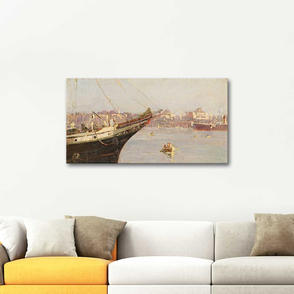 Ferik Ibrahim Pasha Golden Horn Art Print