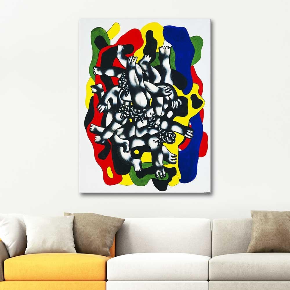 Fernand Leger Çeşitler Kanvas Tablo