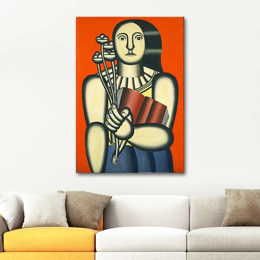 Fernand Leger Woman with a Book Art Print