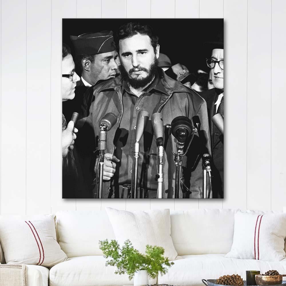 Fidel Castro Kanvas Tablo