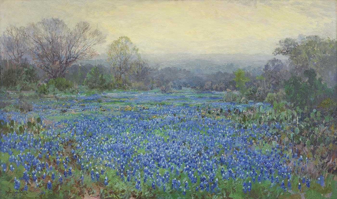 Field of Bluebonnets by Julian Onderdonk