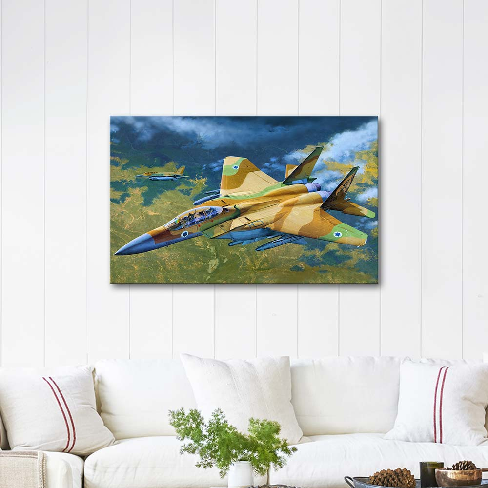 Fighter F 15 in Flight Art Print