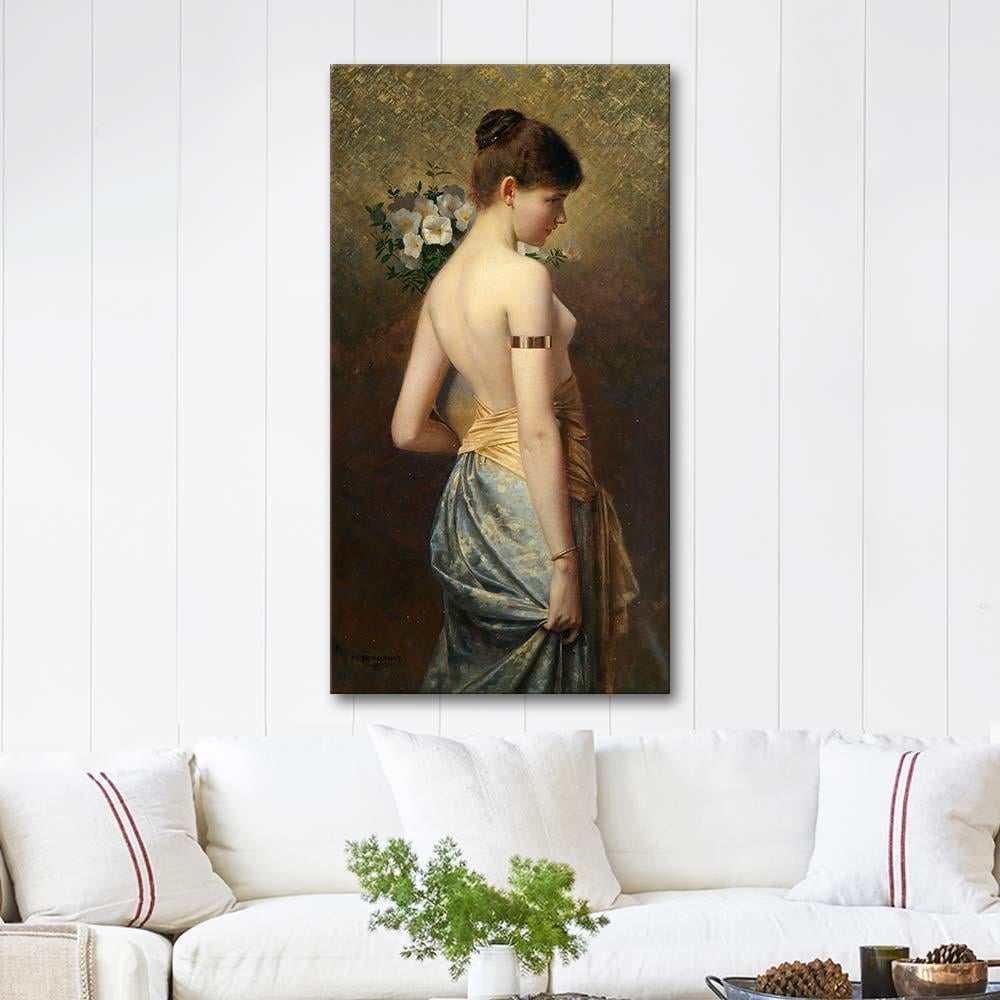 Flora by Max Nonnenbruch as Art Print