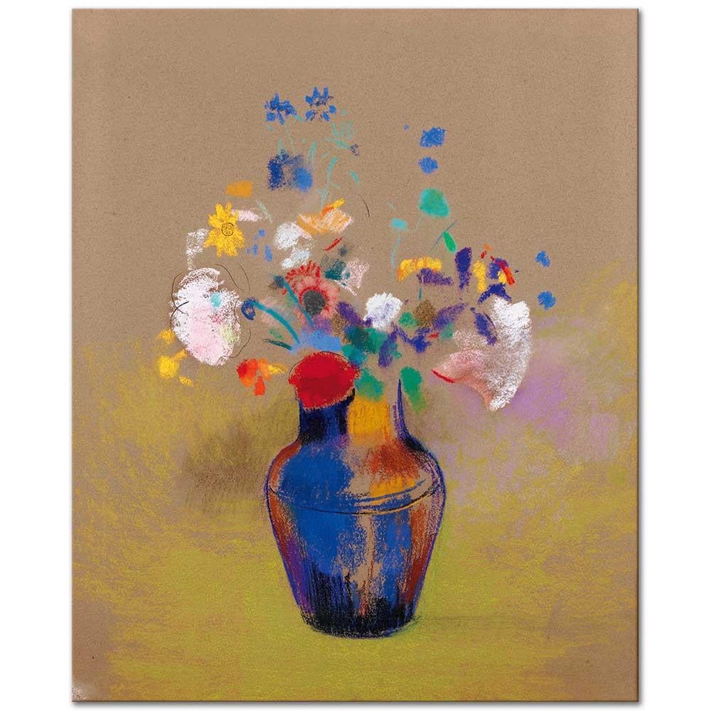 Flowers by Odilon Redon