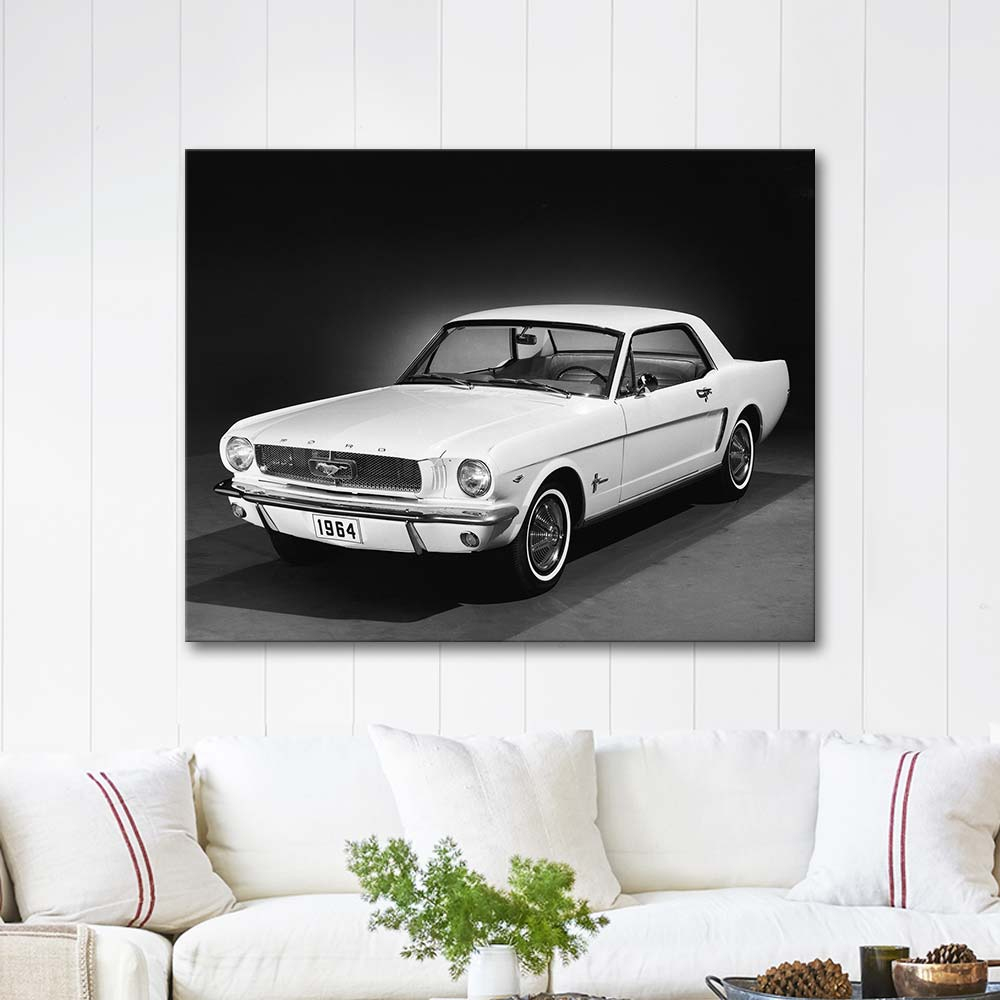 Ford Mustang 1964 Model Art Print