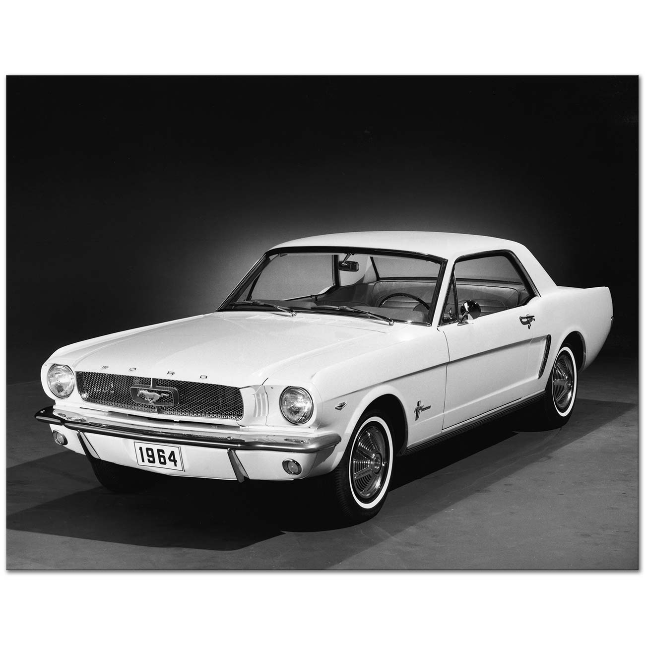 Ford Mustang 1964 Model Art Print