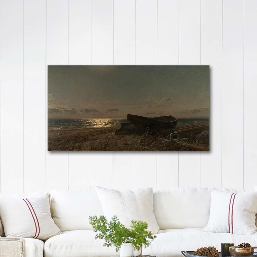 Fra Bjarke by Amaldus Nielsen as Art Print