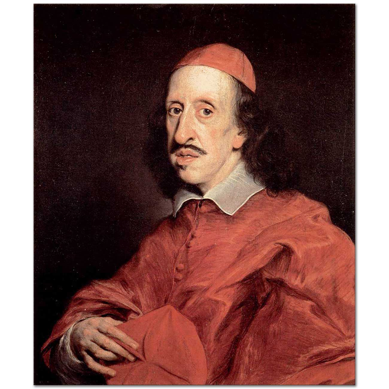Cardinal Leopoldo de Medici by Giovanni Battista Gaulli