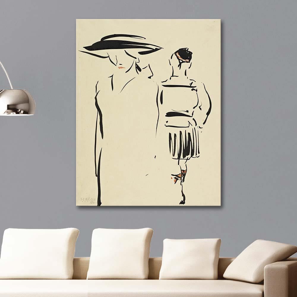 Francis Cadell The Parting Art Print