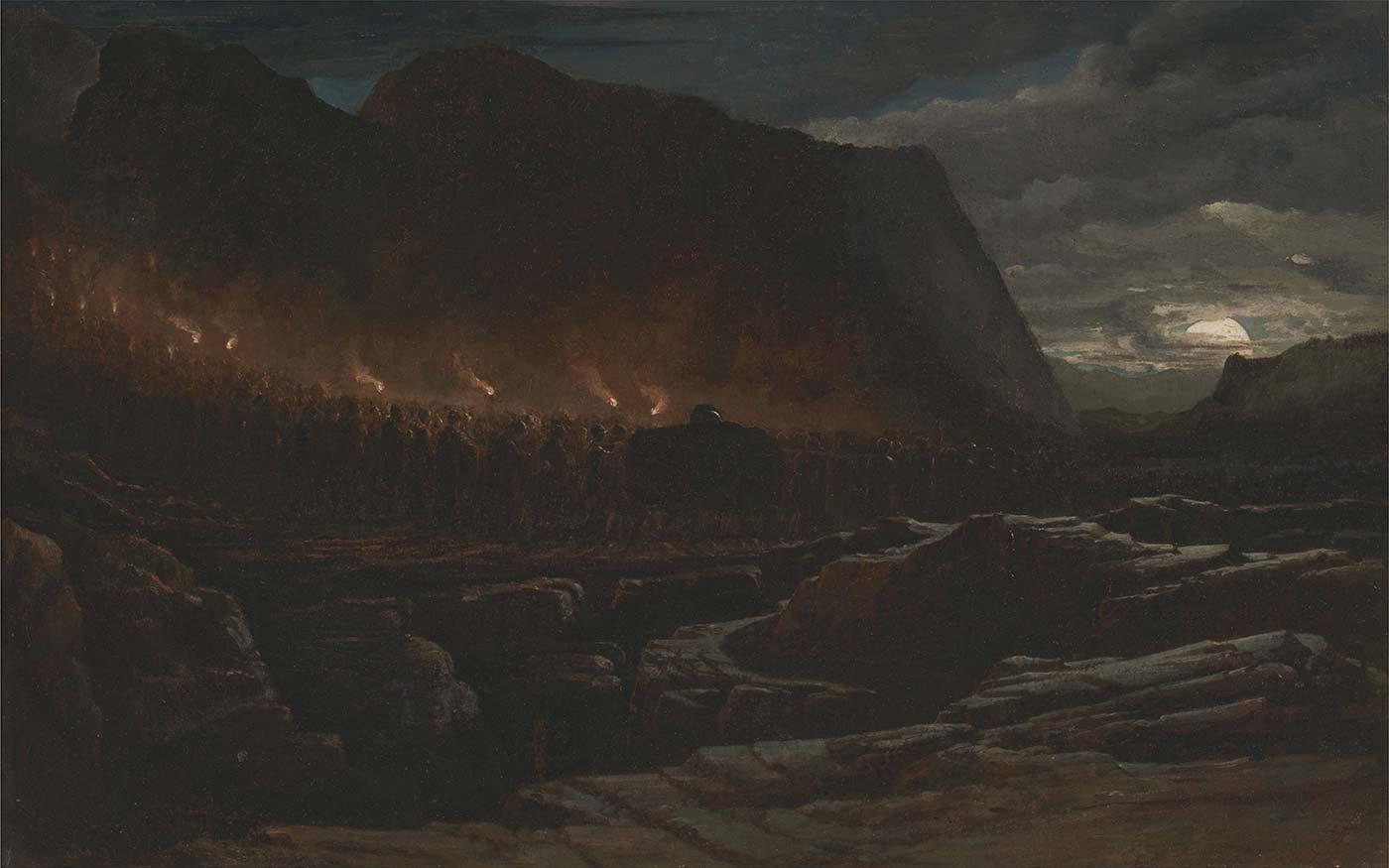 Funeral Procession by Francis Danby
