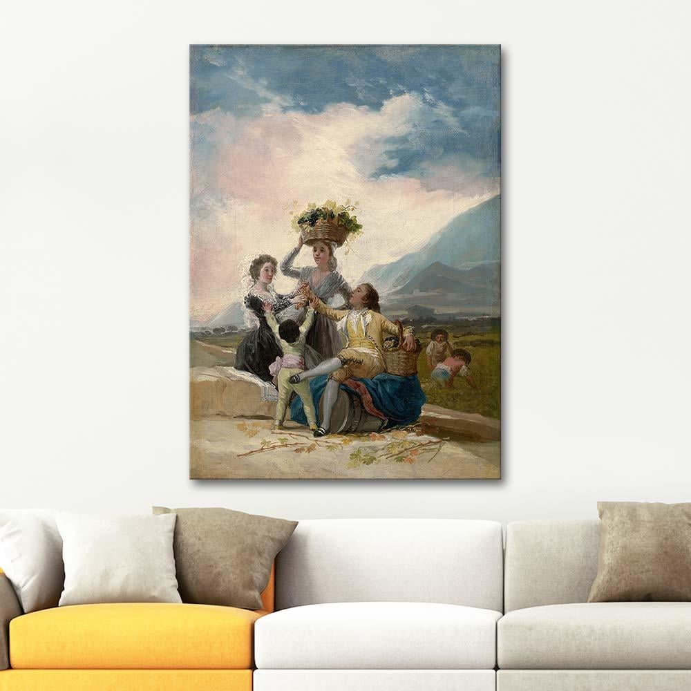 Francisco de Goya Autumn Art Print