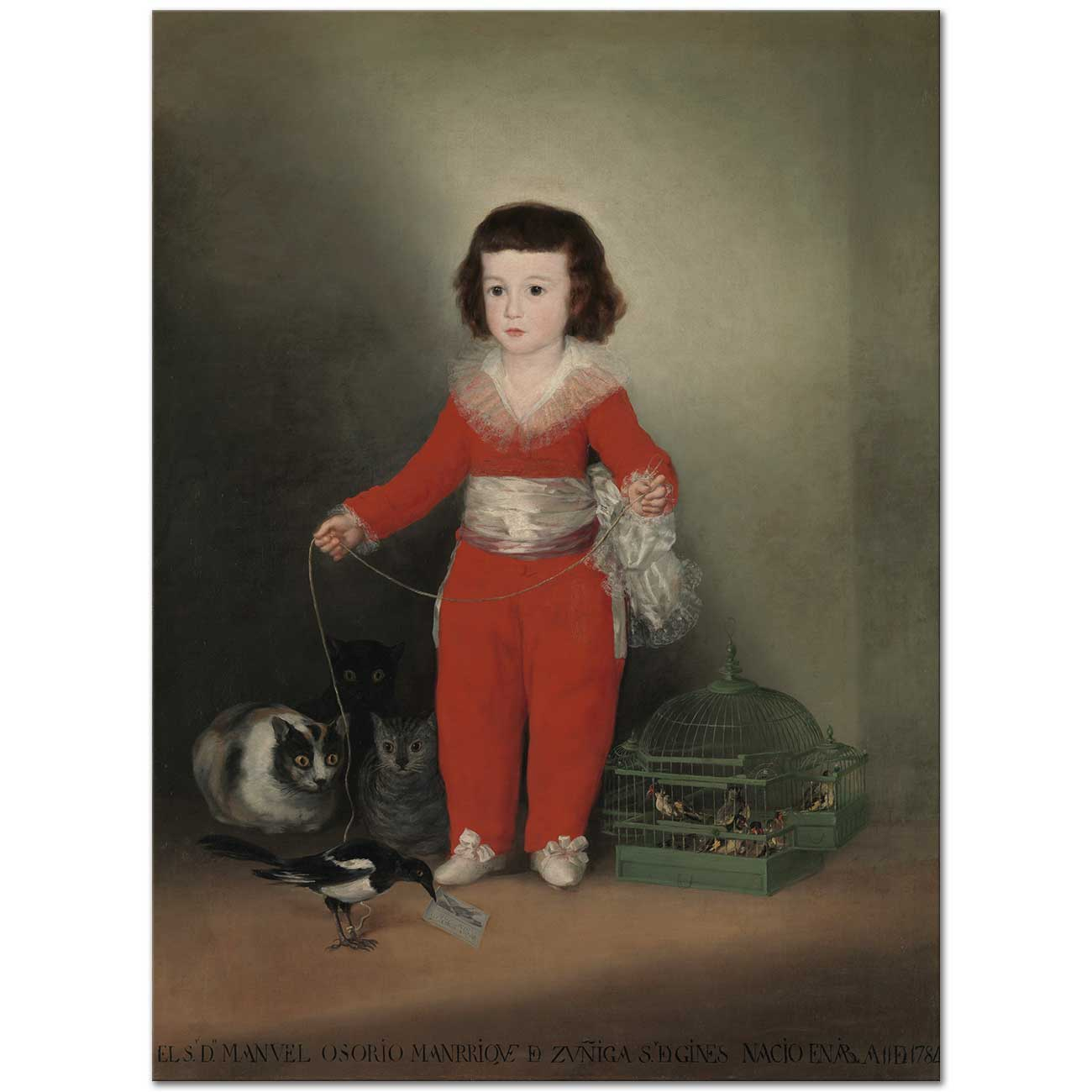 Red Boy by Francisco de Goya