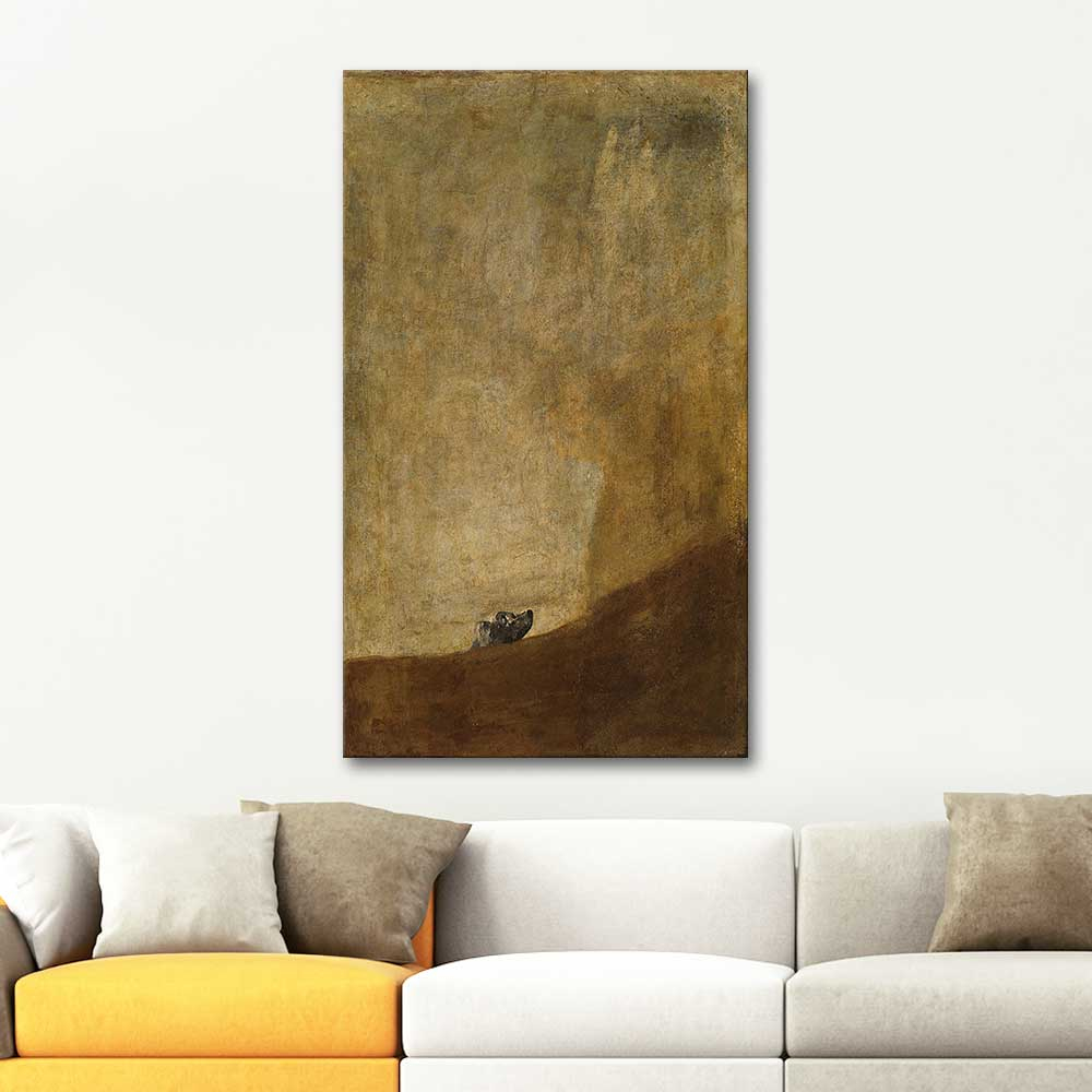 Francisco de Goya The Dog Art Print