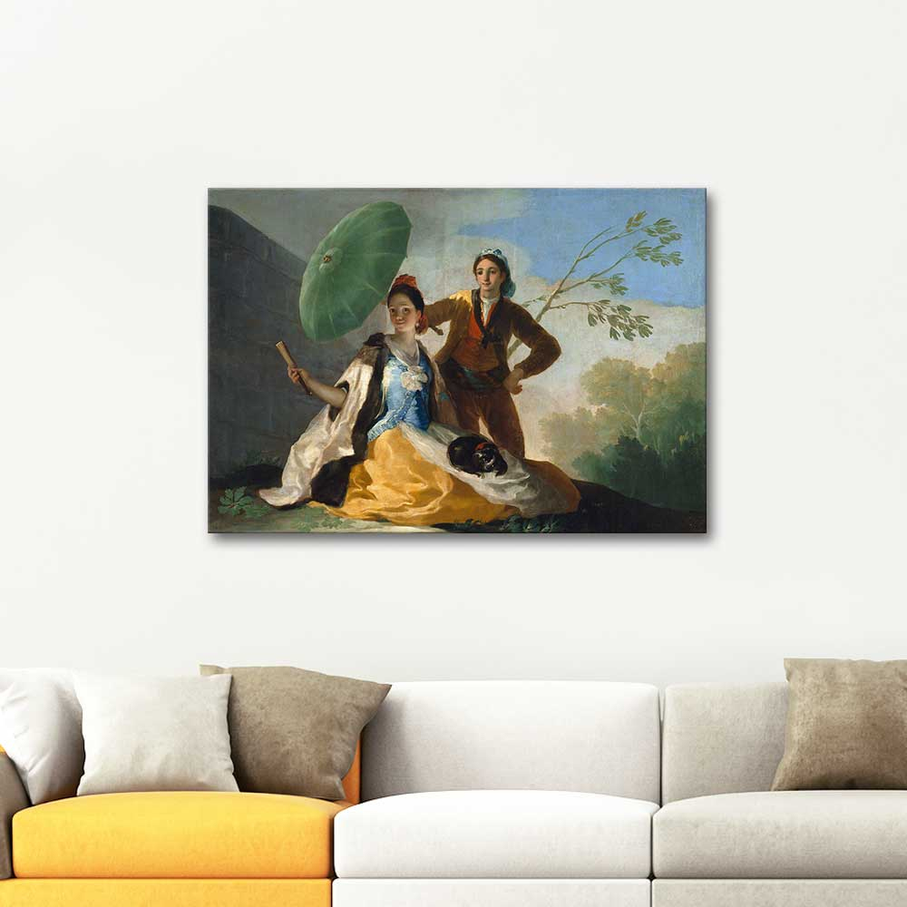 Francisco de Goya Şemsiye Kanvas Tablo