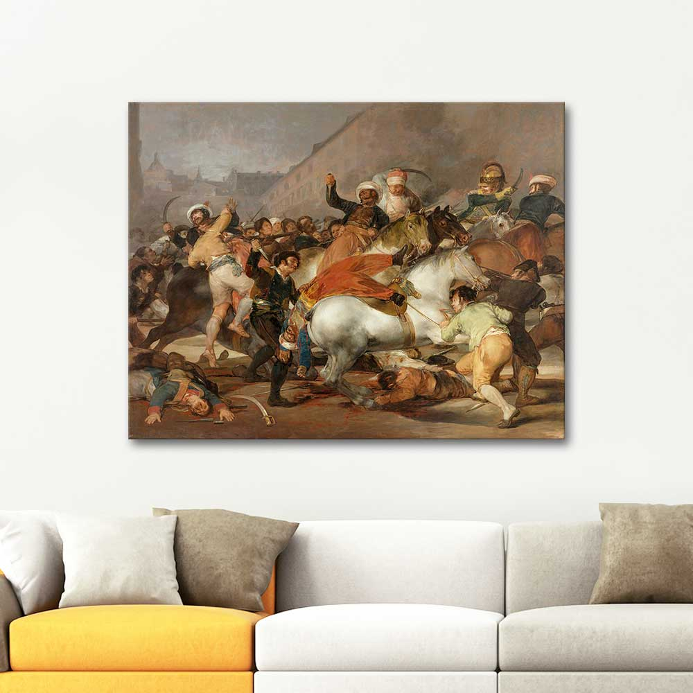 Francisco de Goya The Second of May 1808 in Madrid Art Print