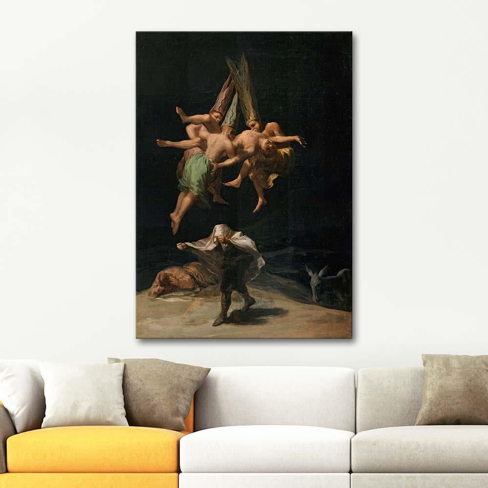 Francisco de Goya Witches' Flight Art Print