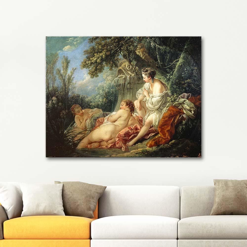 François Boucher Dört Mevsim Yaz Kanvas Tablo