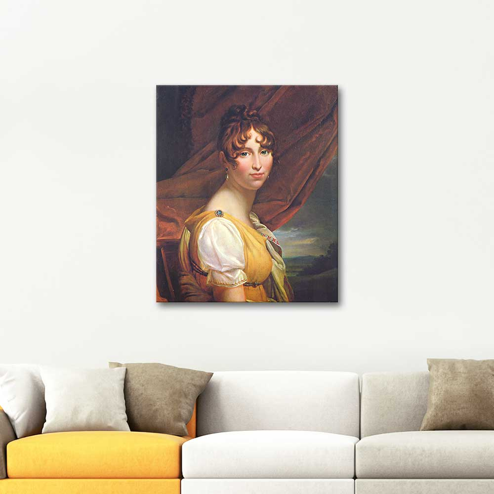François Gerard Queen Hortense Art Print