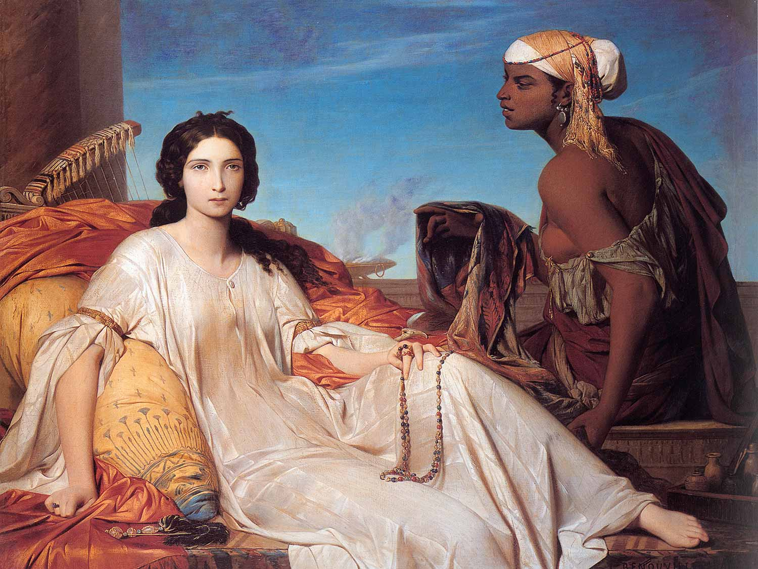 Esther by Francois Leon Benouville