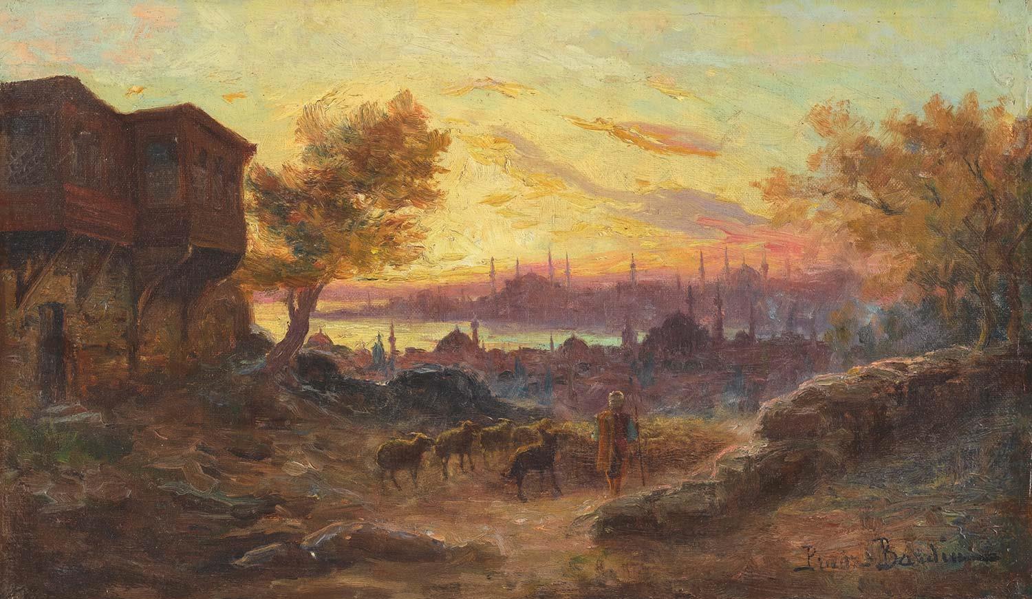 Evening in Constantinople by François Léon Prieur-Bardin