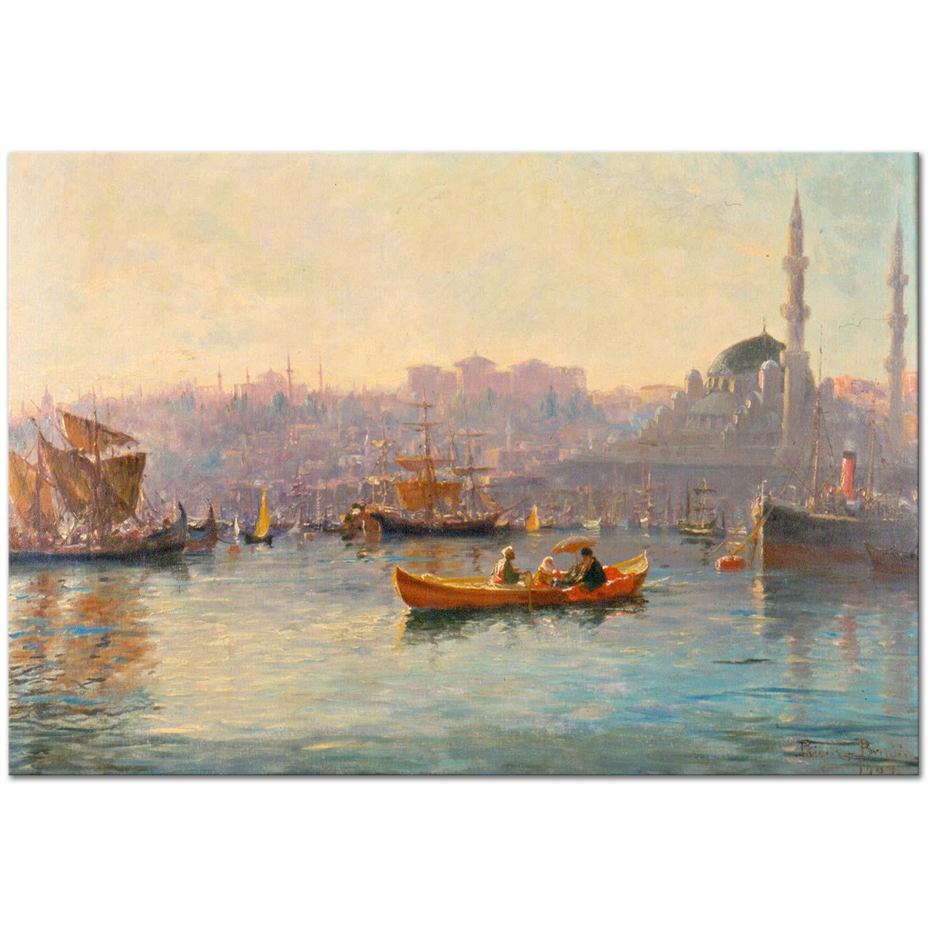 François Prieur Bardin Eminönü Kanvas Tablo