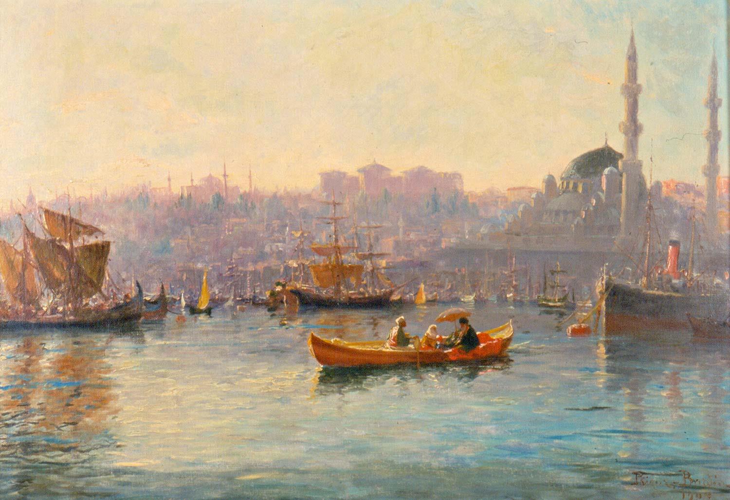 François Prieur Bardin Eminönü Kanvas Tablo