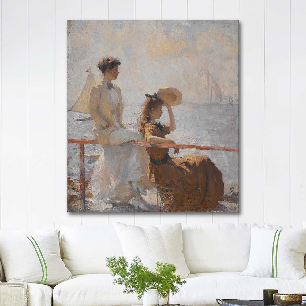 Frank Weston Benson Summer Day (1911) Art Print