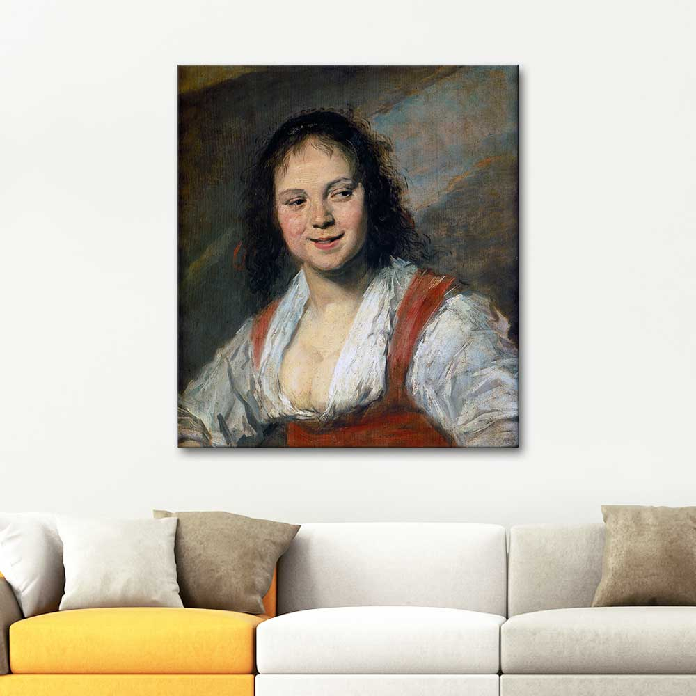 Frans Hals The Gypsy Girl Art Print