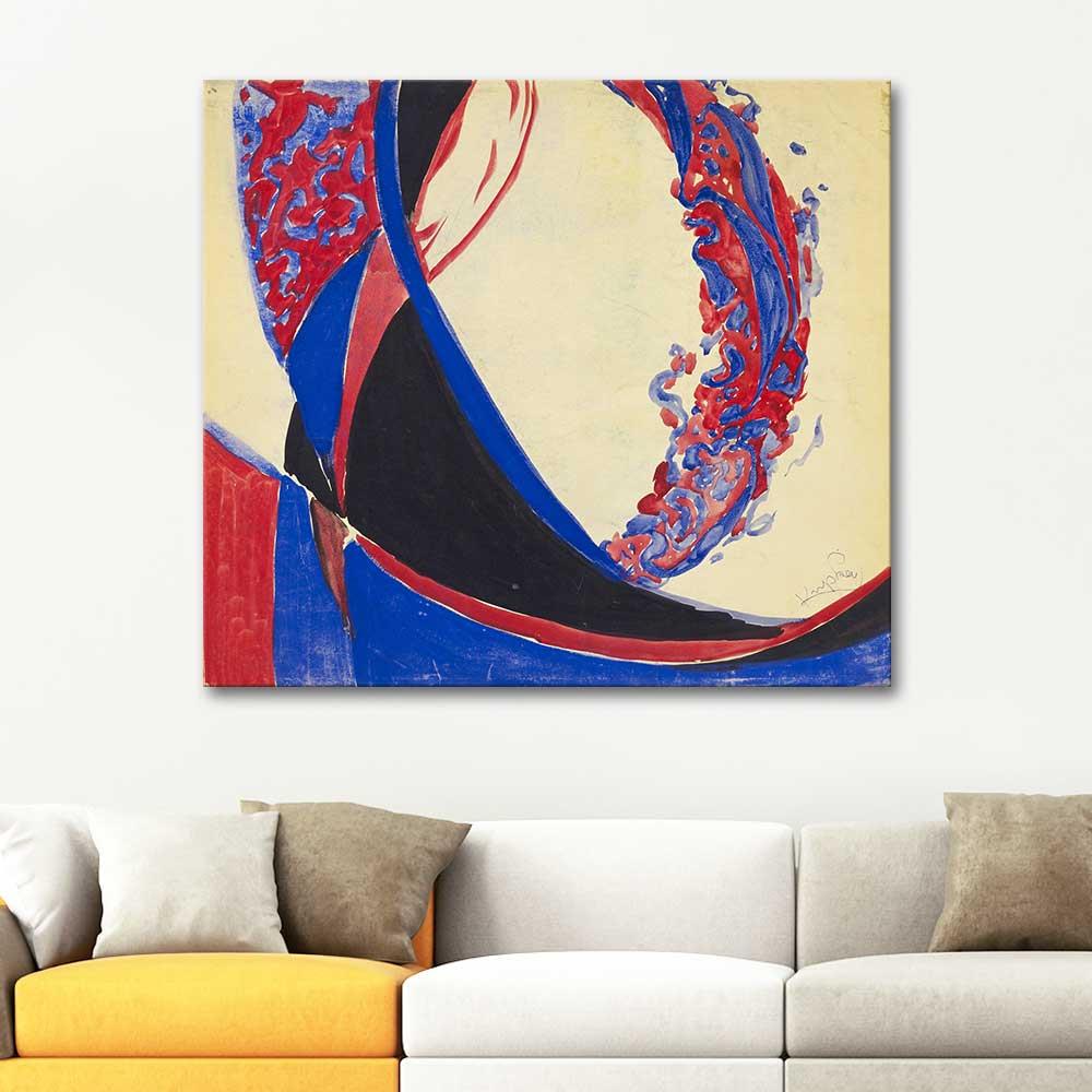 Frantisek Kupka Amorpha Fugue in Two Colors 01 Art Print
