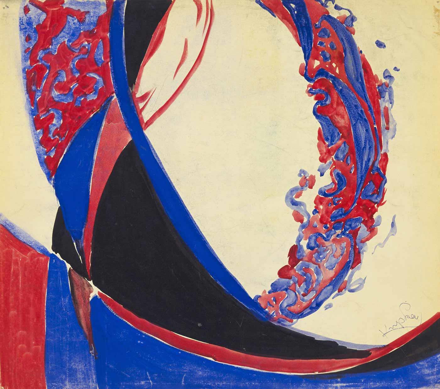 Amorpha Fugue in Two Colors 01 by Frantisek Kupka