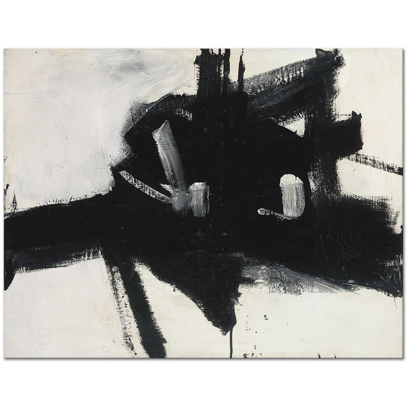 Franz Kline Intersection Art Print