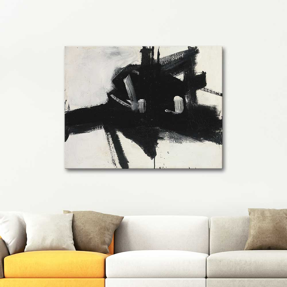 Franz Kline Intersection Art Print