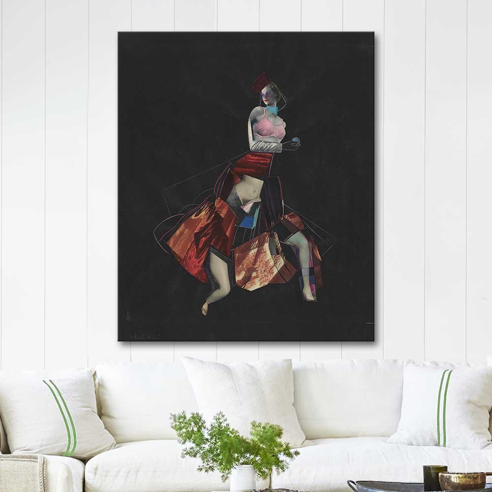 Karl Wiener Kadın Dünyası Kanvas Tablo