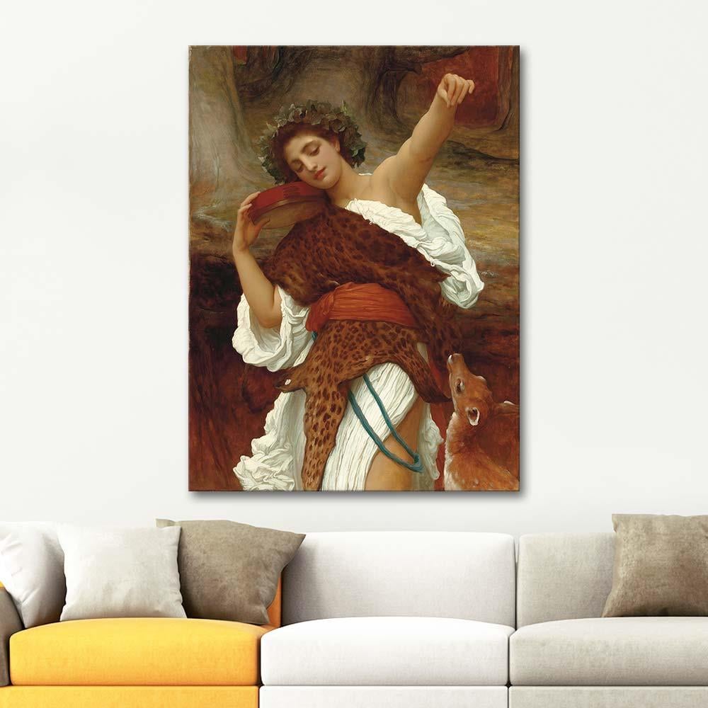 Frederic Leighton Bacchante Art Print