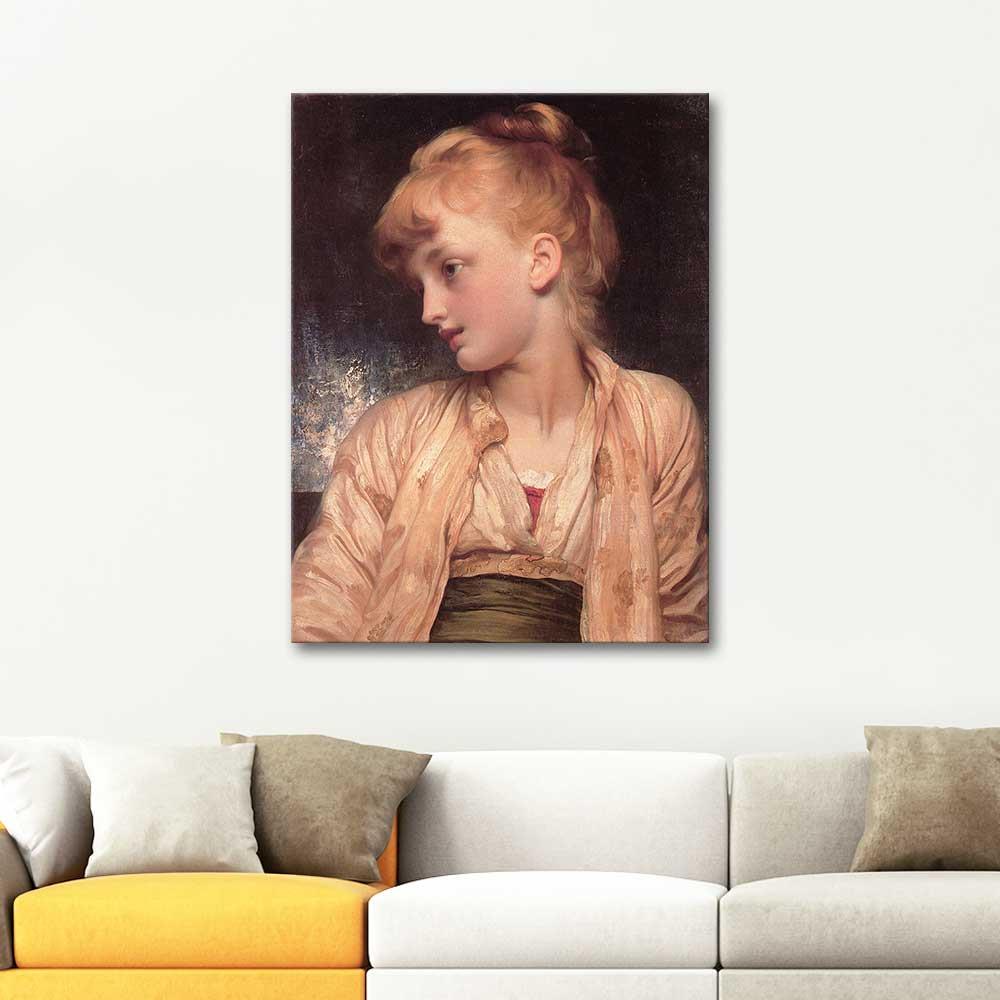 Frederic Leighton Gulnihal Art Print