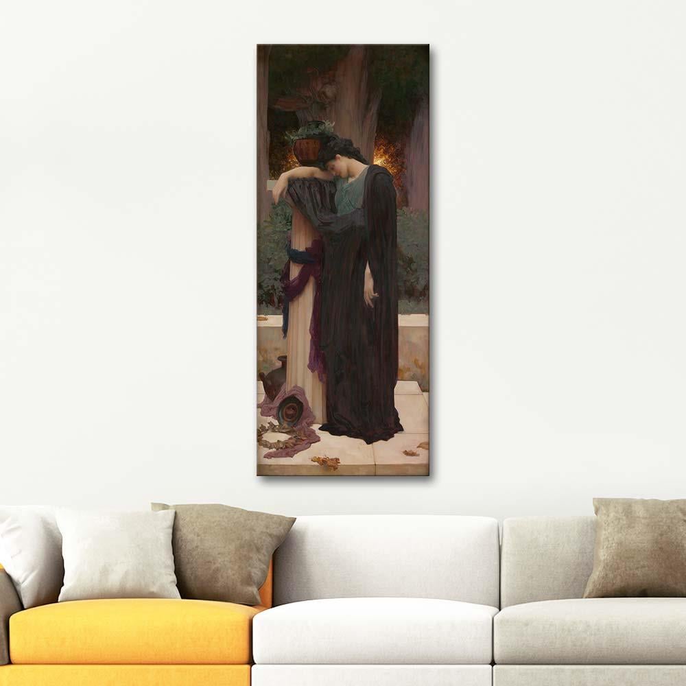 Frederic Leighton Göz Yaşları Kanvas Tablo