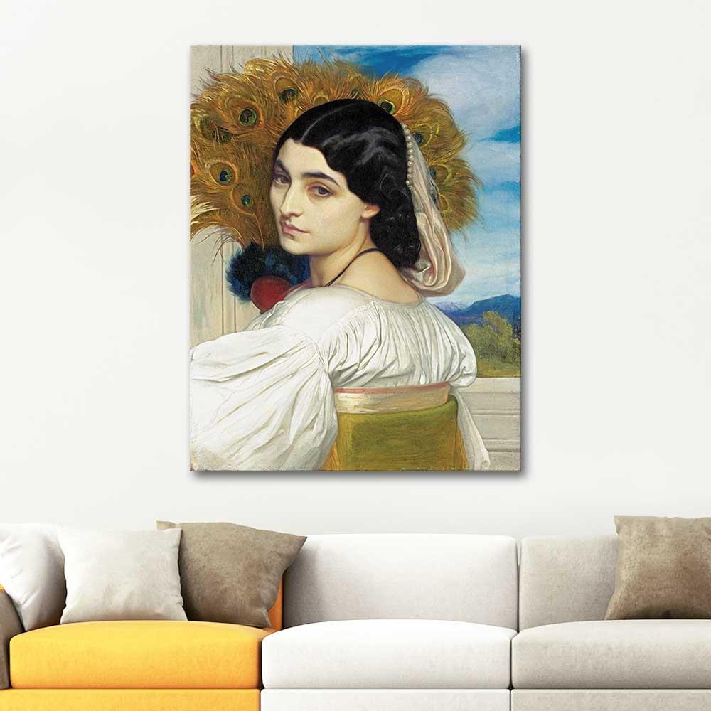 Frederic Leighton Pavonia Art Print
