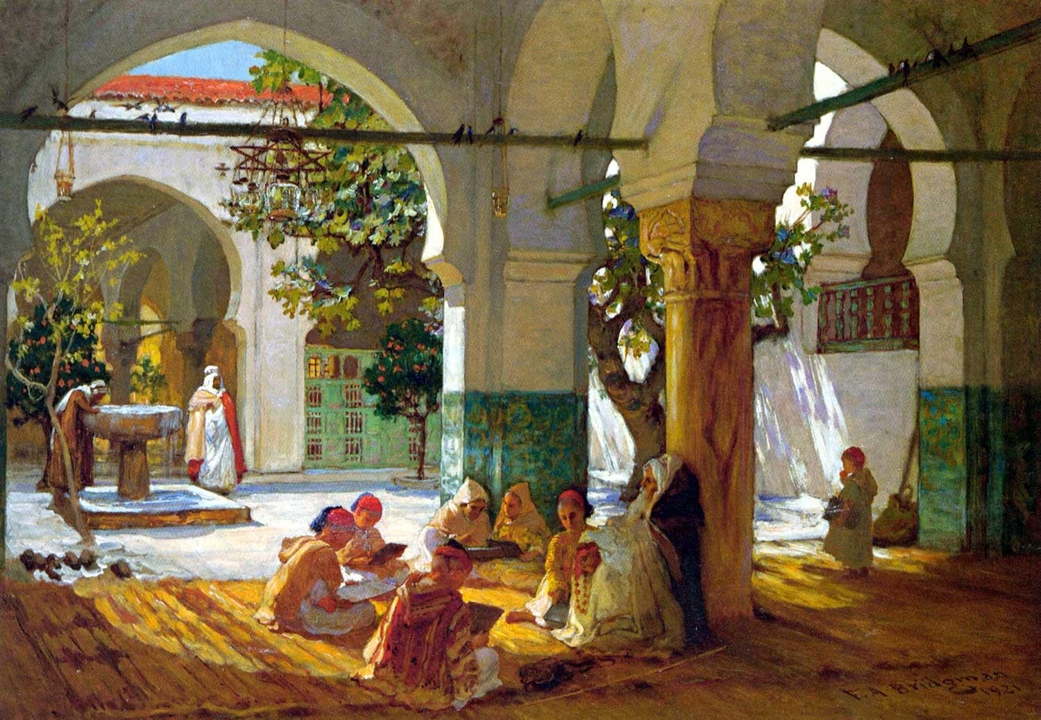 Learning the Quran by Frederick Arthur Bridgman