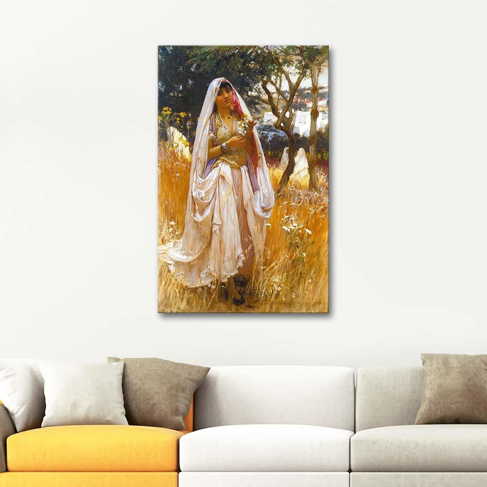 Frederick Arthur Bridgman Young Moorish Woman Art Print