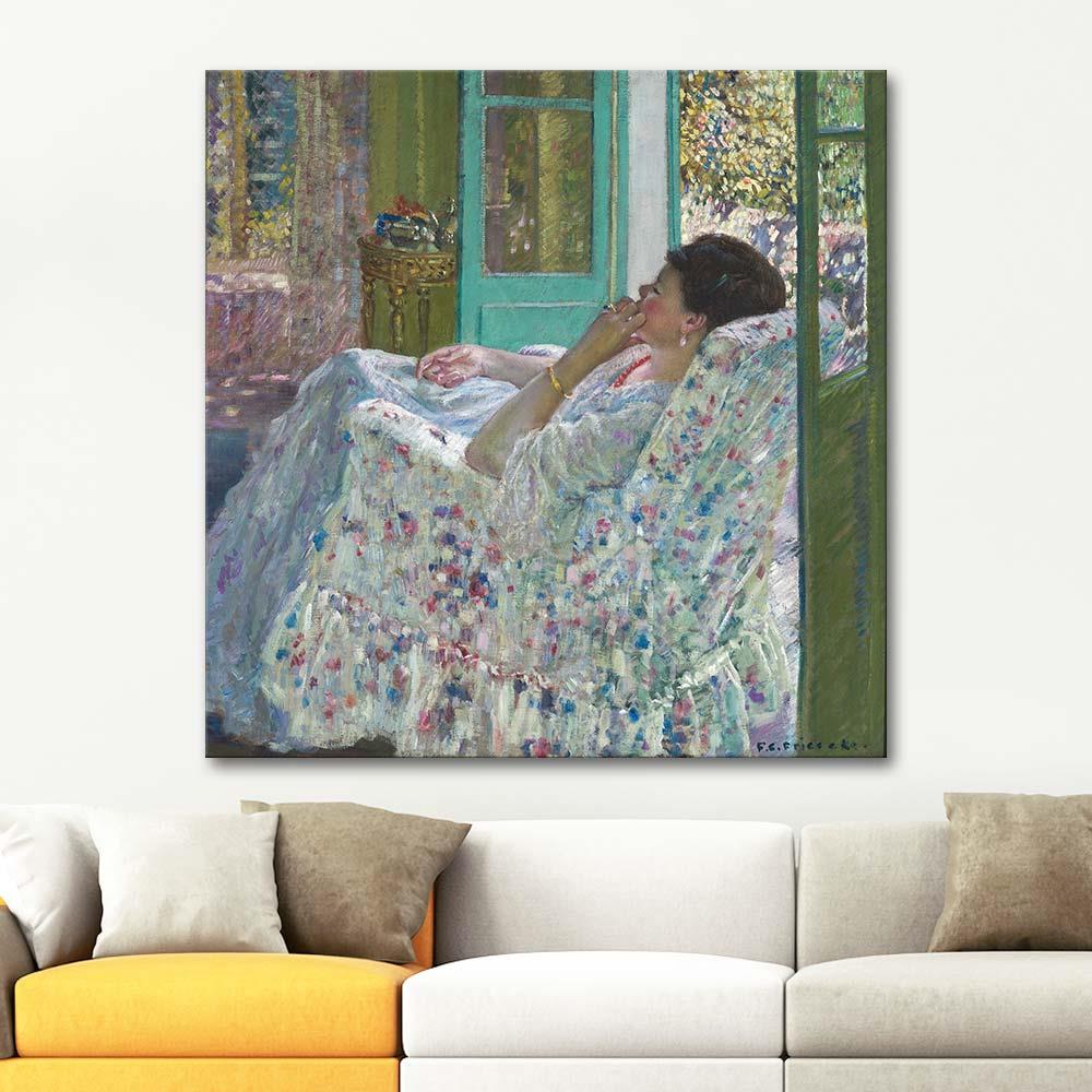 Frederick Carl Frieseke Afternoon Yellow Room Art Print