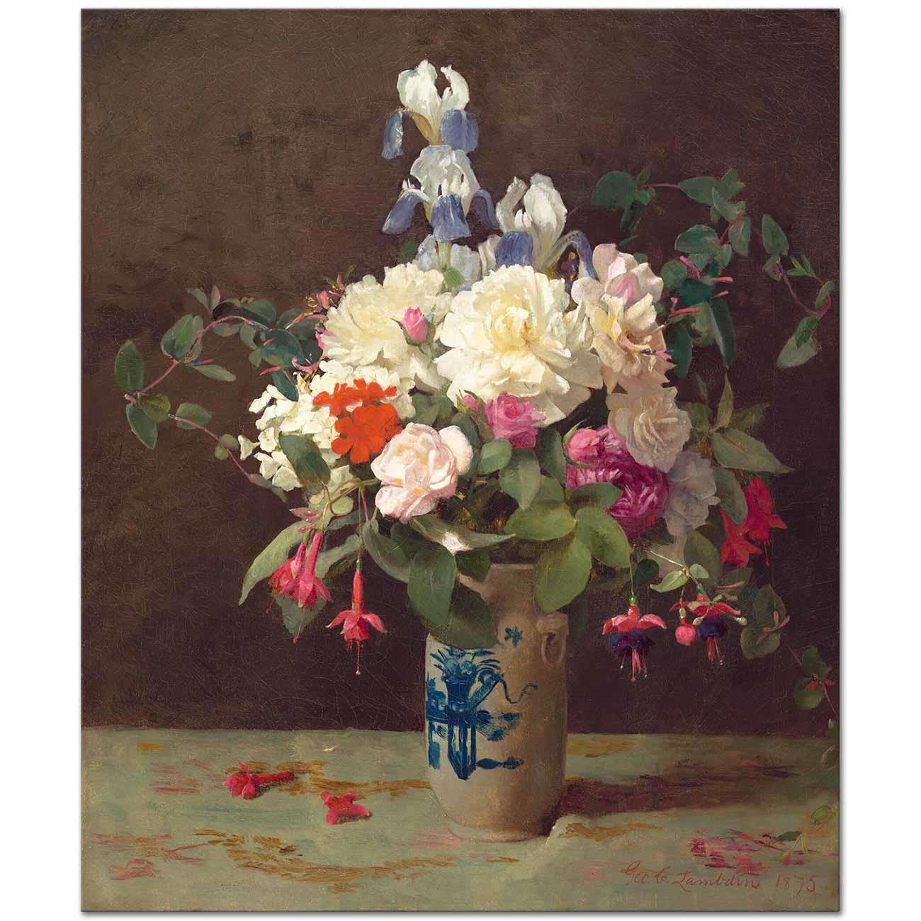 Vase of Flowers by George Cochran Lambdin