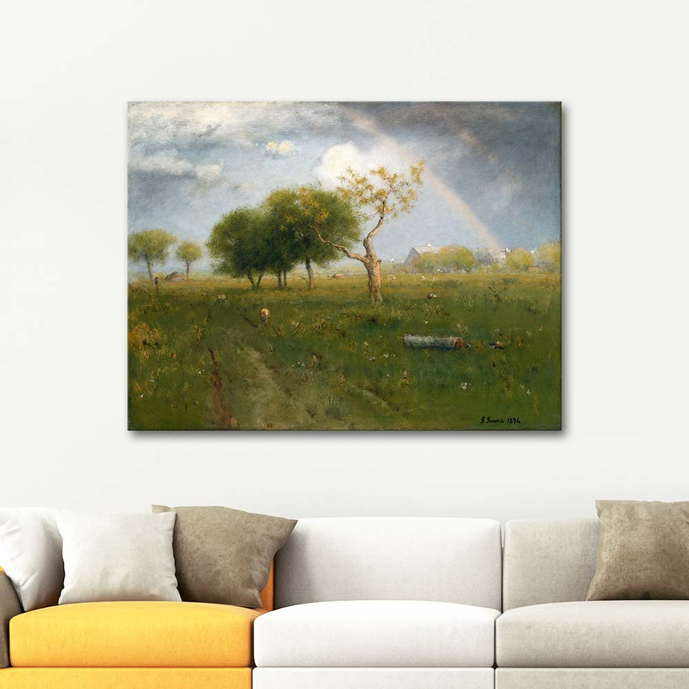George Inness After A Summer Shower Art Print