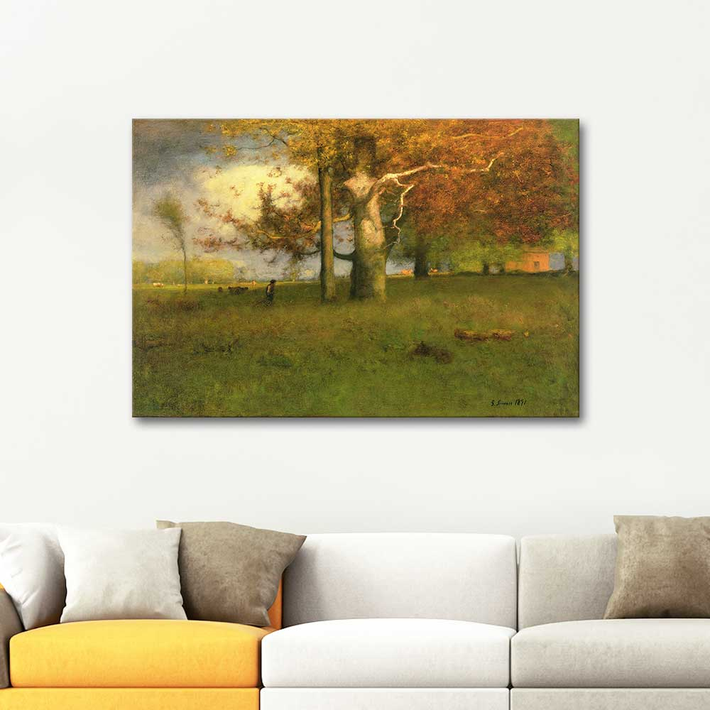 George Inness Early Autumn Montclair Art Print