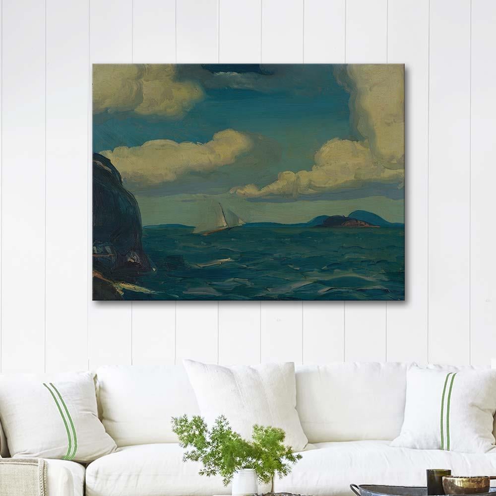 George Wesley Bellows A Fresh Breeze Art Print