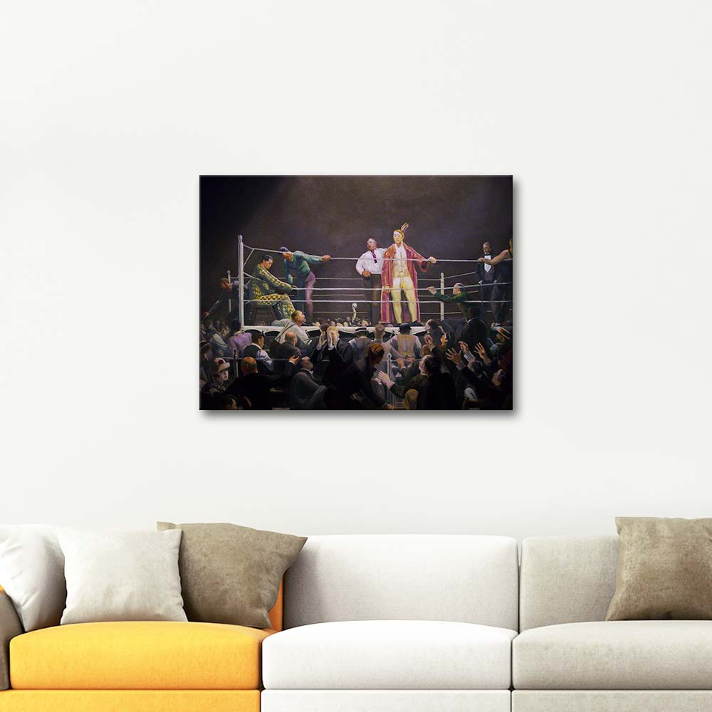 George Wesley Bellows Ringside Seats Art Print